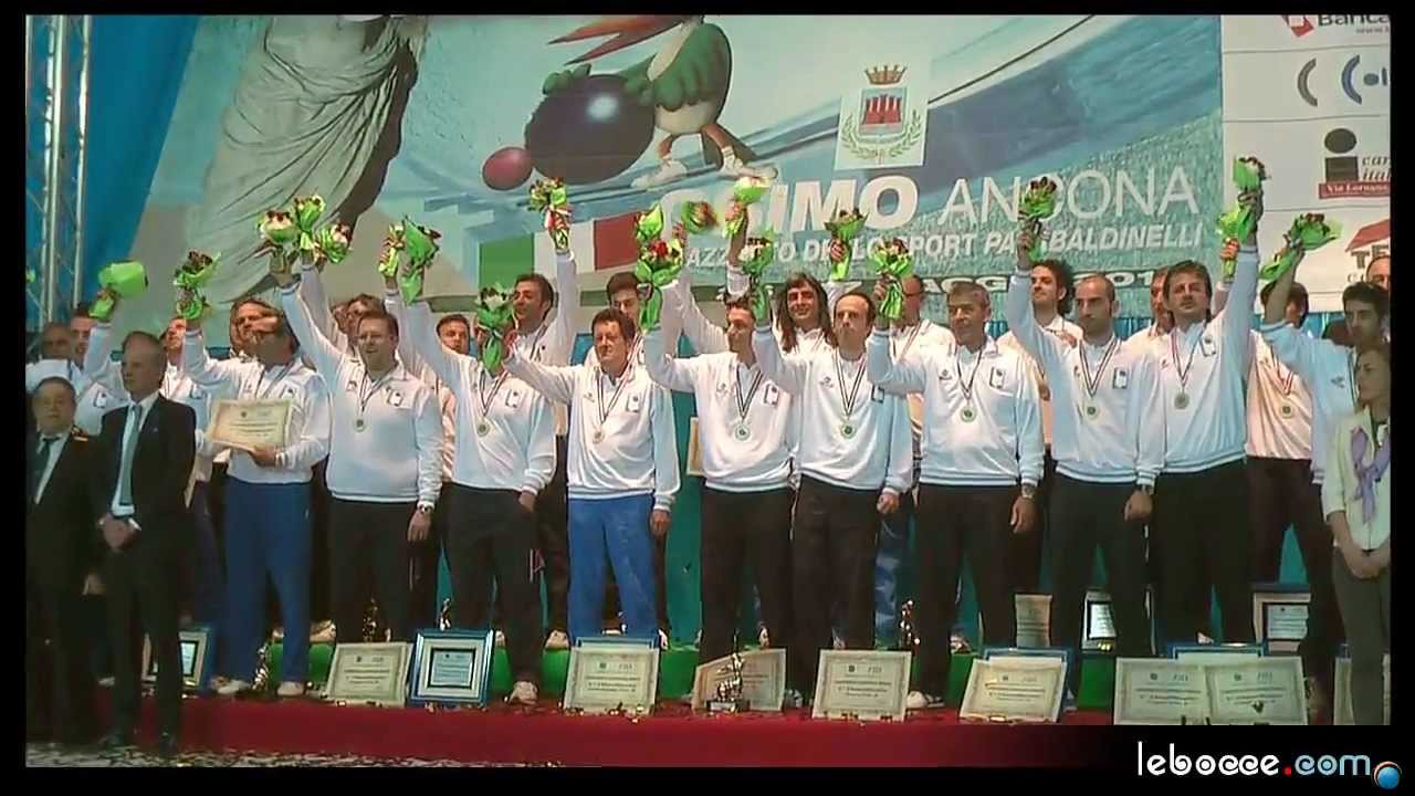 Andrea Mazzoni Campione Nazionale di bocce 2012