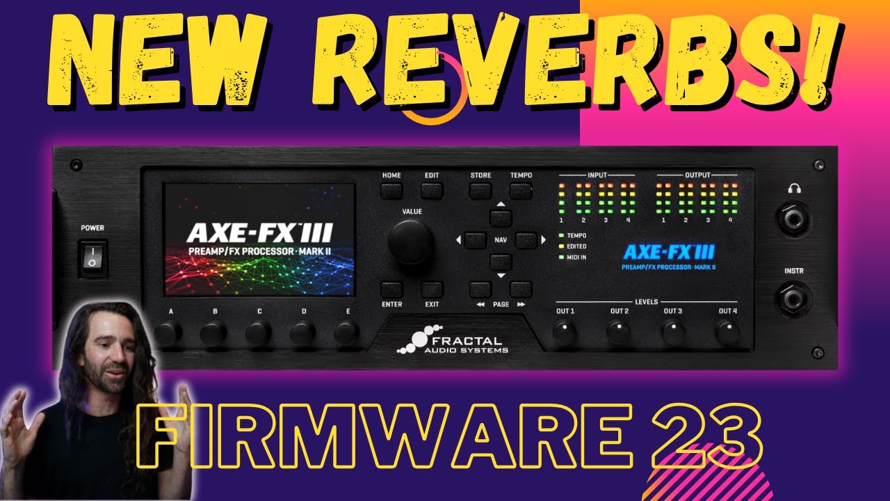 New Plate Reverbs | Axe-Fx III Firmware 23 Beta
