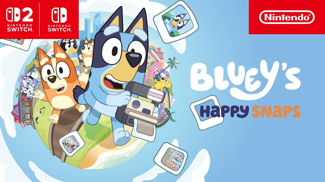 Bluey's Happy Snaps &ndash; Анонс-трейлер &ndash; Nintendo Switch 2