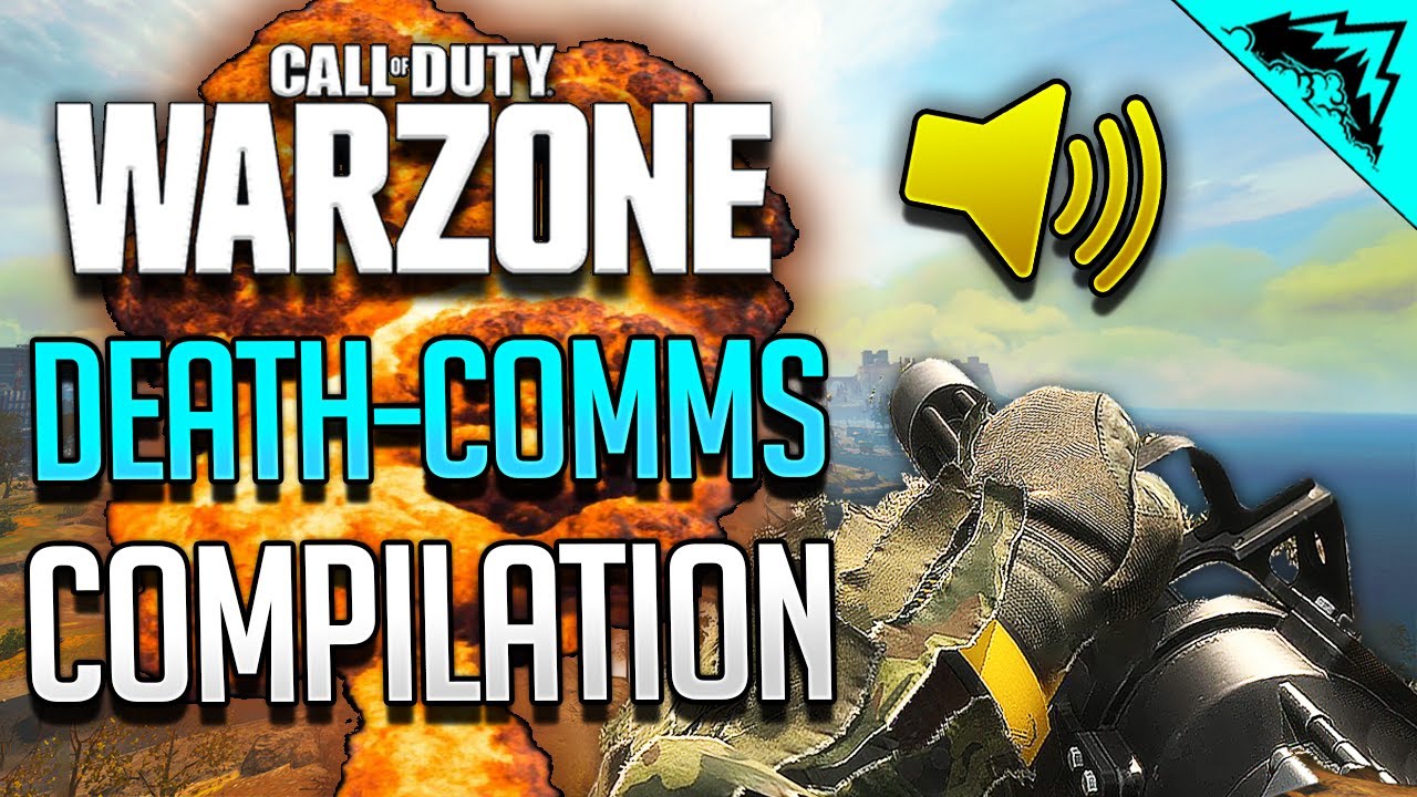Лучшая подборка сообщений о смерти в Warzone! (Забавные моменты голосового чата)