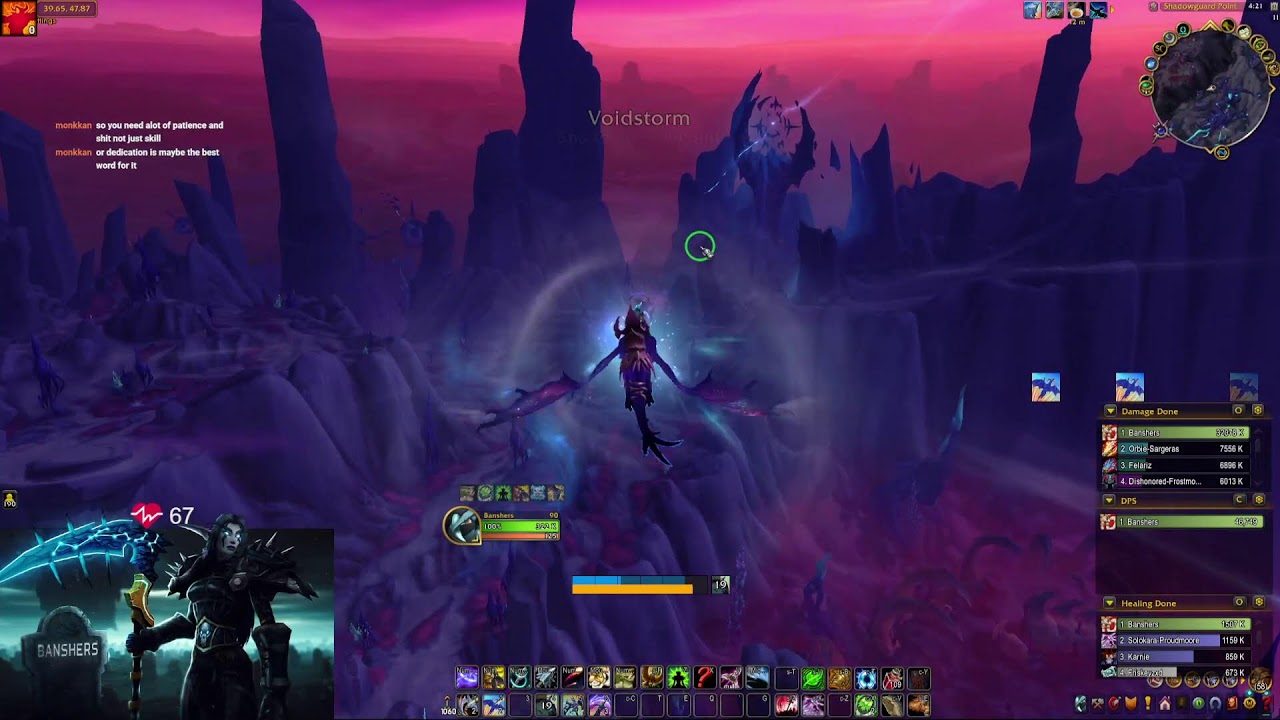 !drops Midnight Reset Hype (4265 io, HoF Hunter) !restedxp !talents !spec !dw !main !craft