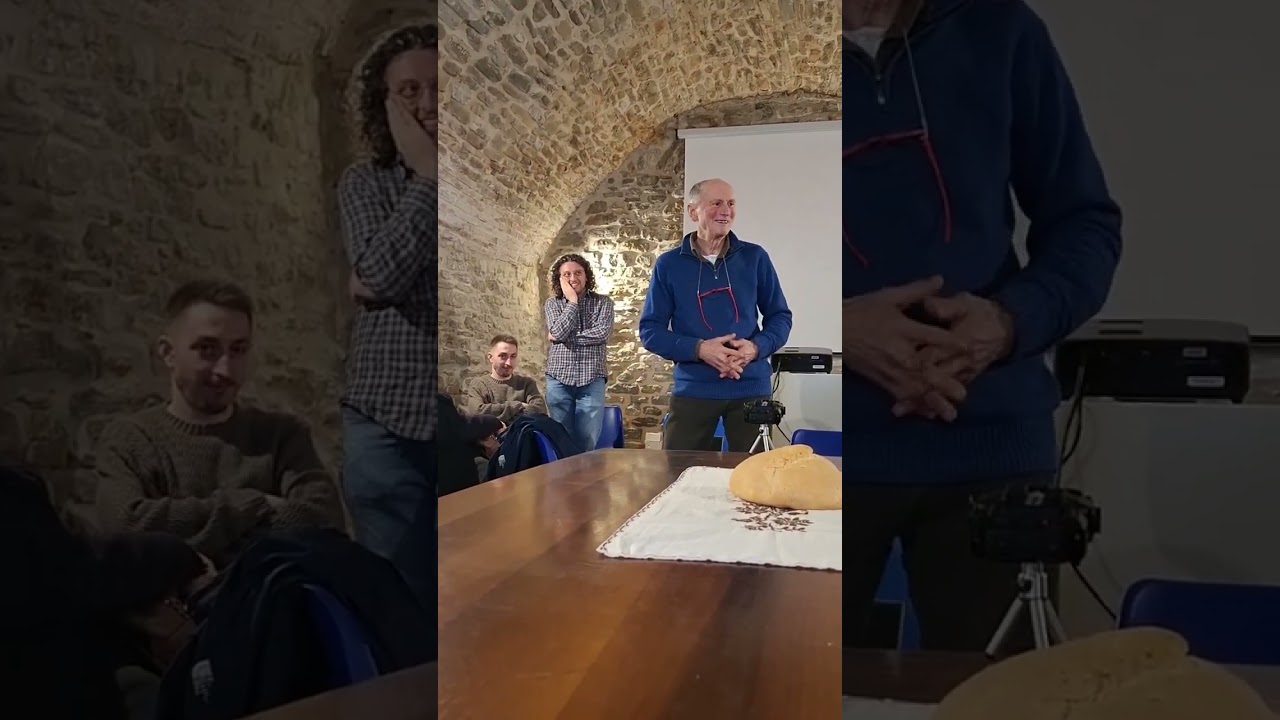 Giro girotondo, il pane è  cotto in forno. Festival Venolta a Sestino, 21 Febbraio 2026.