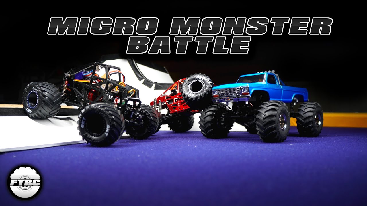 Which Micro RC Monster Truck is the Best?!? | Micro Monster Truck Battle!!!