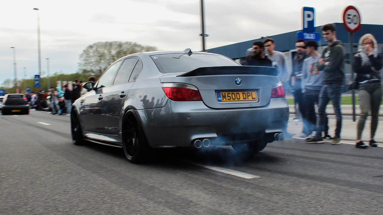 BMW E60 M5 Compilation | Sounds, Slides, wheelspins & accelerations