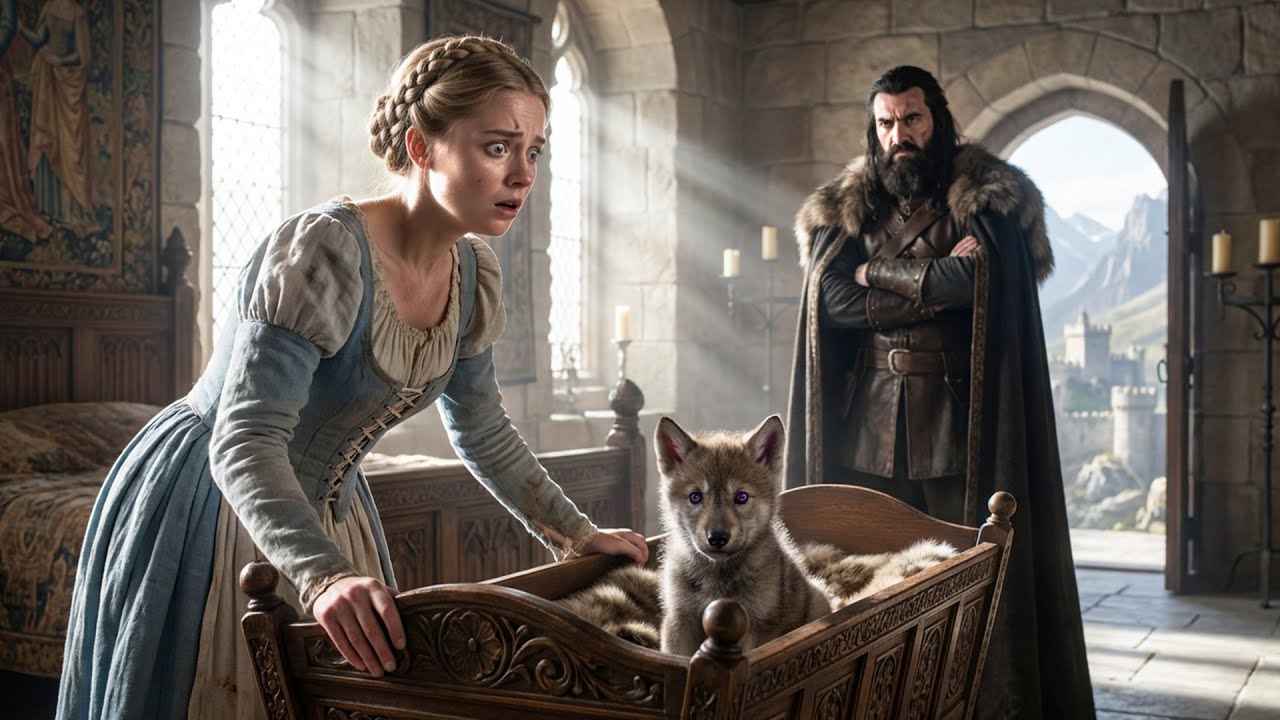 The Alpha King’s Pup Kept Crying at Night — Until the New Maid Looked Closer and Froze