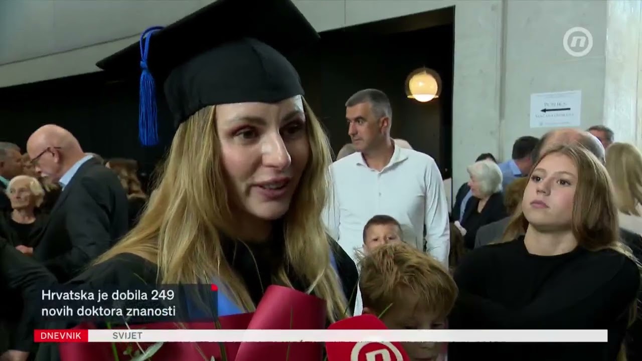 Svečana promocija doktora znanosti, 26 s FER-a, Nova TV, Dnevnik (27. 9. 2025.)