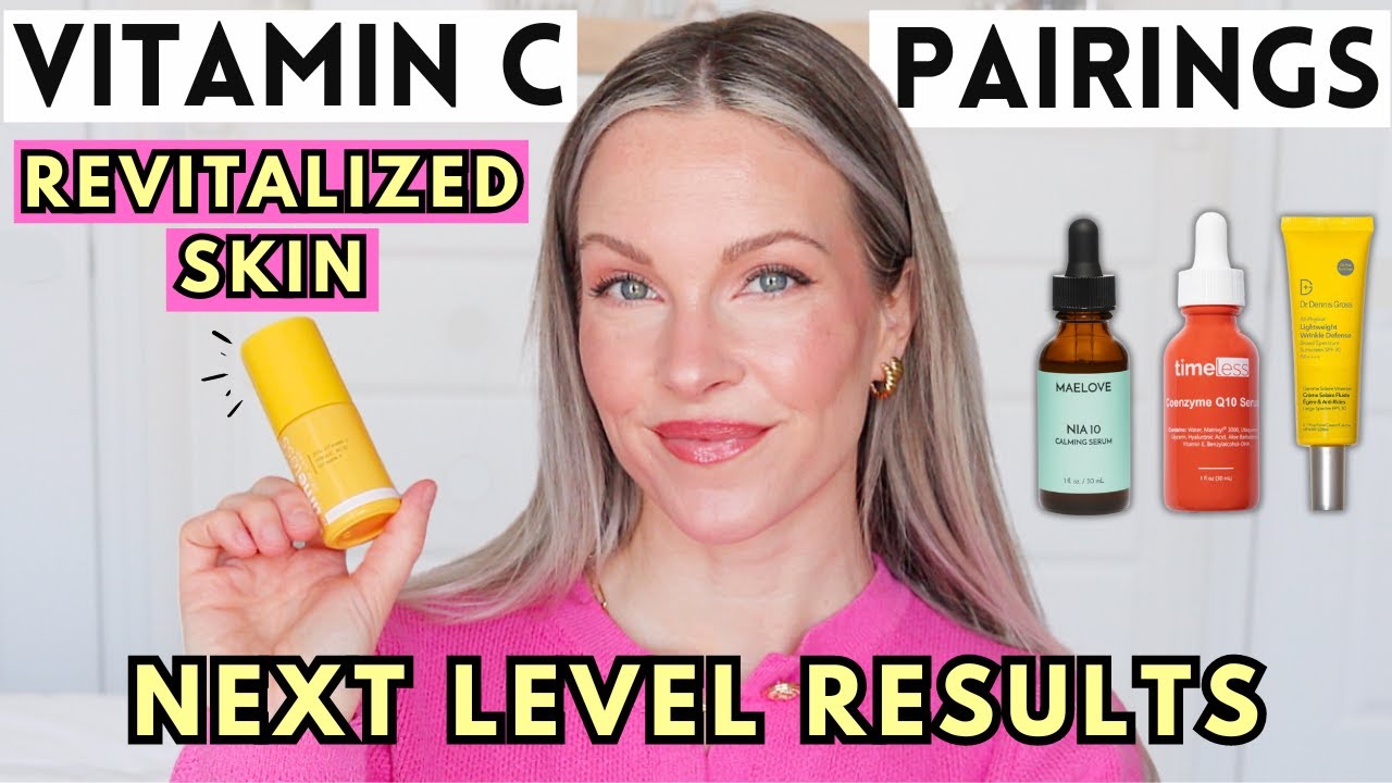 AMPLIFIED RESULTS! 9 PRO VITAMIN C PAIRINGS TO LIMIT SIGNS OF AGING- ACHIEVING RADIANT/GLOWING SKIN
