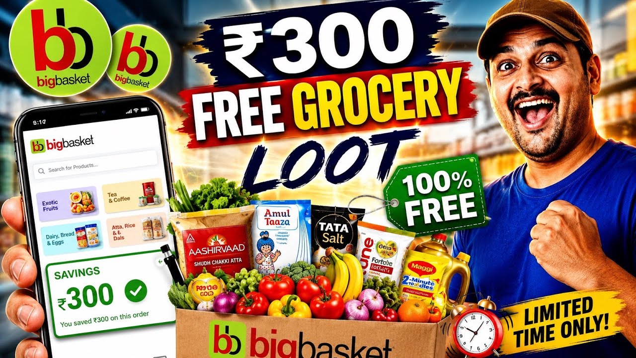 🍟🥭Bigbasket Coupon Code Today | Bigbasket Offers Today | Bigbasket Coupon Code @akashgaur 