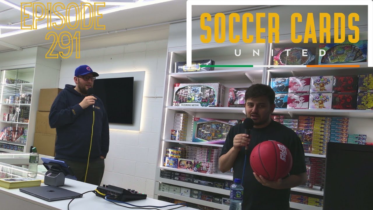 Прямой эфир из нашего нового магазина! — Подкаст Soccer Cards United.