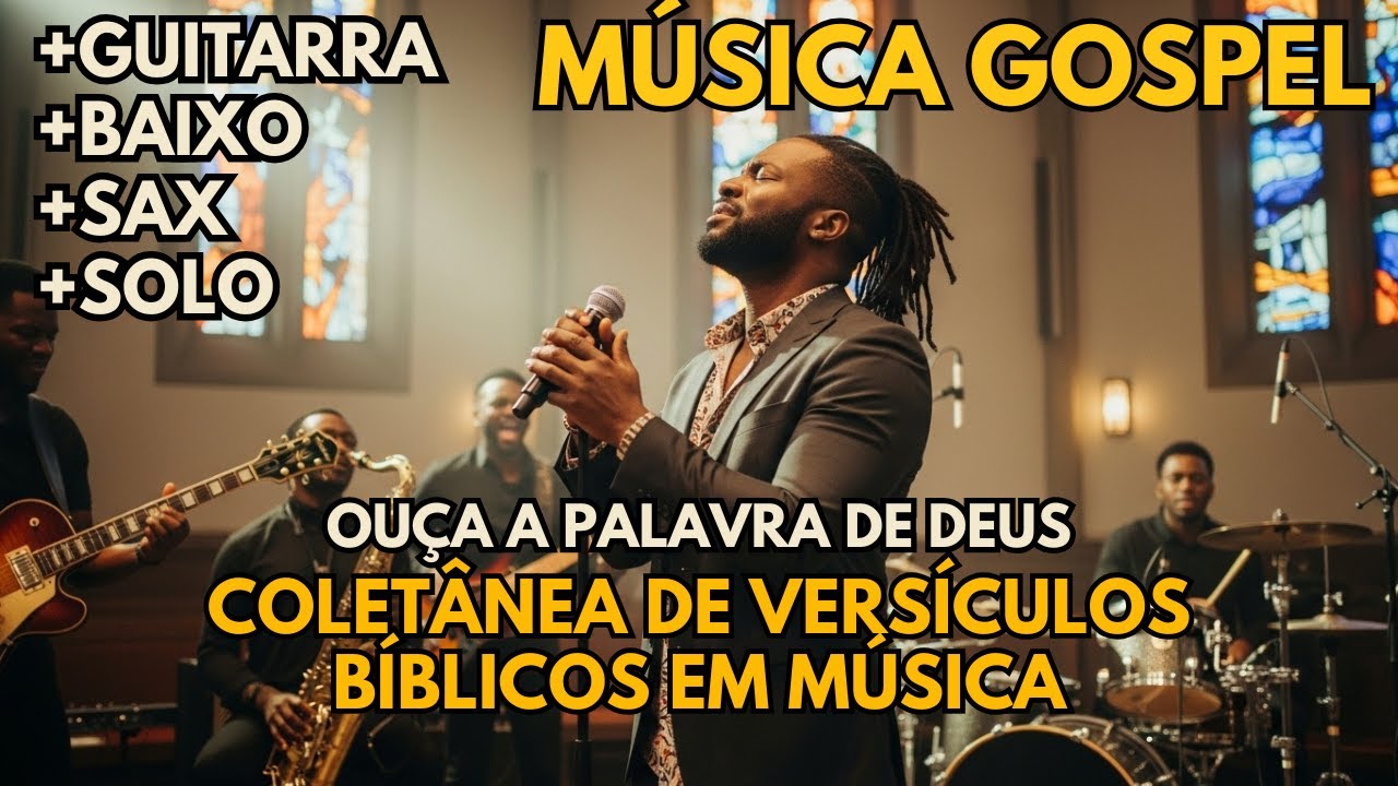Versículos Bíblicos em Música | Coletânea Gospel pra Acalmar a Alma | Música Gospel e Louvor Cristão