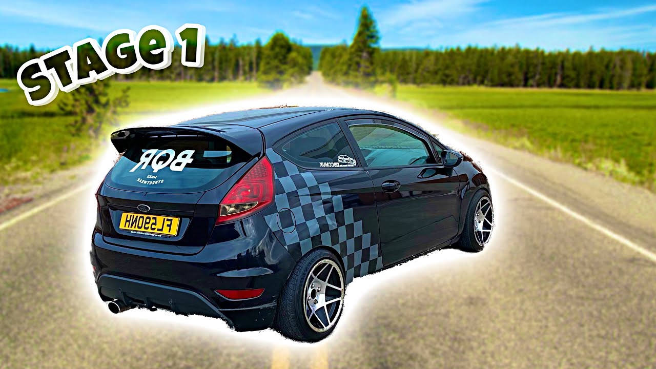 FORD FIESTA TDCI STAGE 1 С ОГРАНИЧИТЕЛЕМ ПОПКОРНА ОН ЗАЖГСЯ!!!