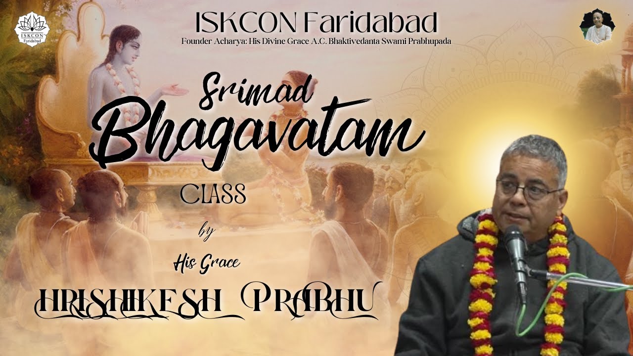 HG Hrishikesh Prabhu || SB 4.22.42 || ISKCON FARIDABAD || 19th January 2026