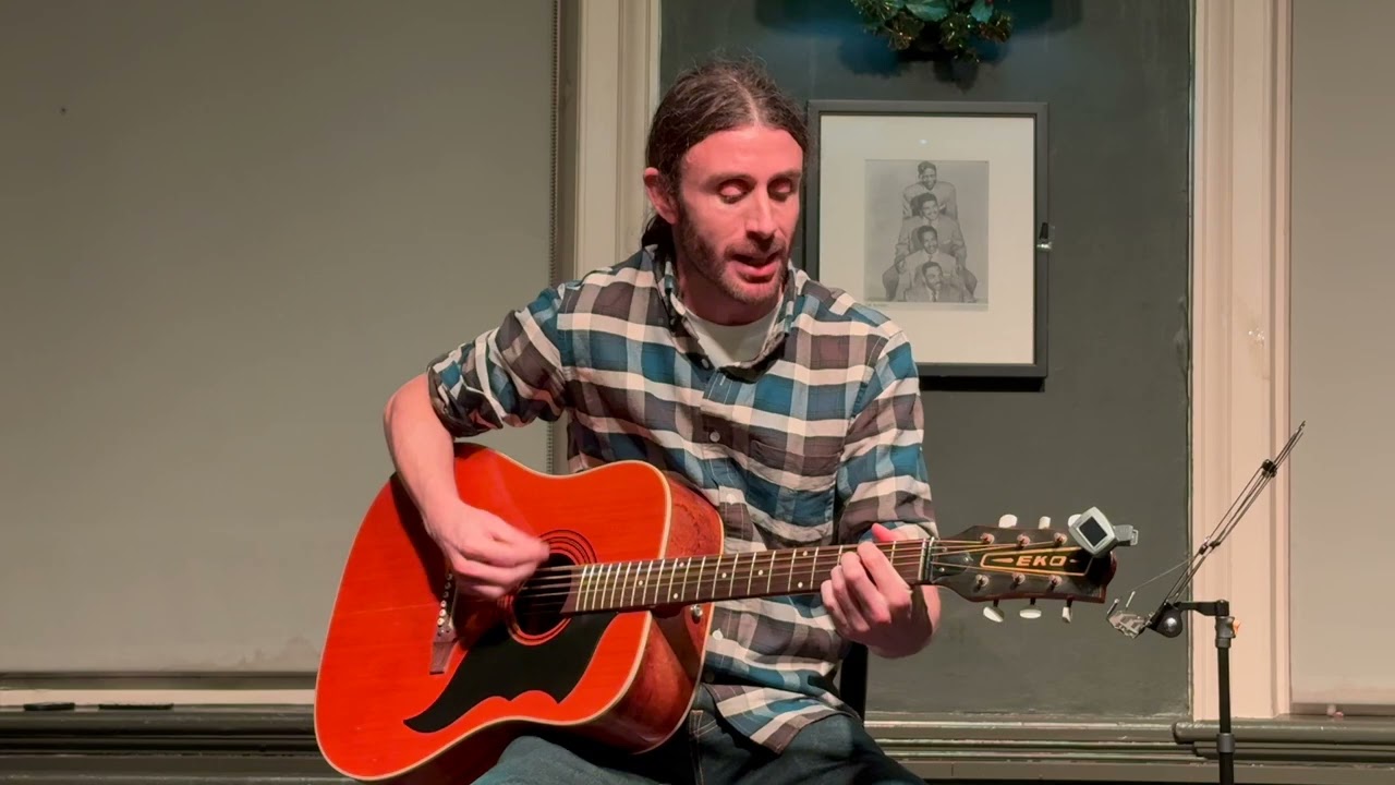 Uptown Crow DC Cook at The Bridge Folk Club – Crossing Off The Days (Words and music by DGE Cook)