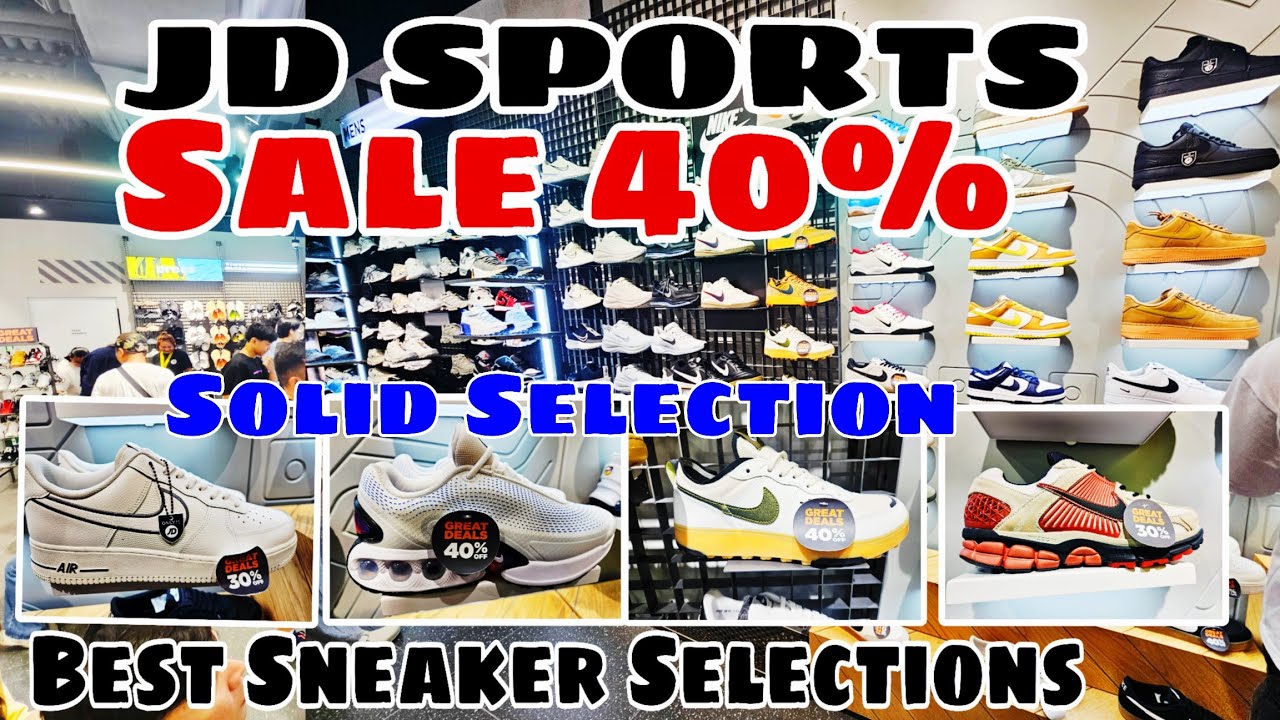 Jd Sports Sale 40% Off Dinagsa Best Sneakers Selections