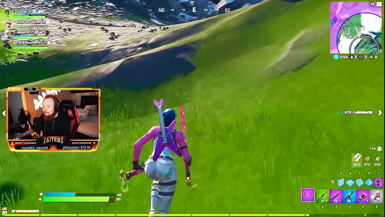 zaitr0s Spelar Fortnite med Zlatan Ibrahimović