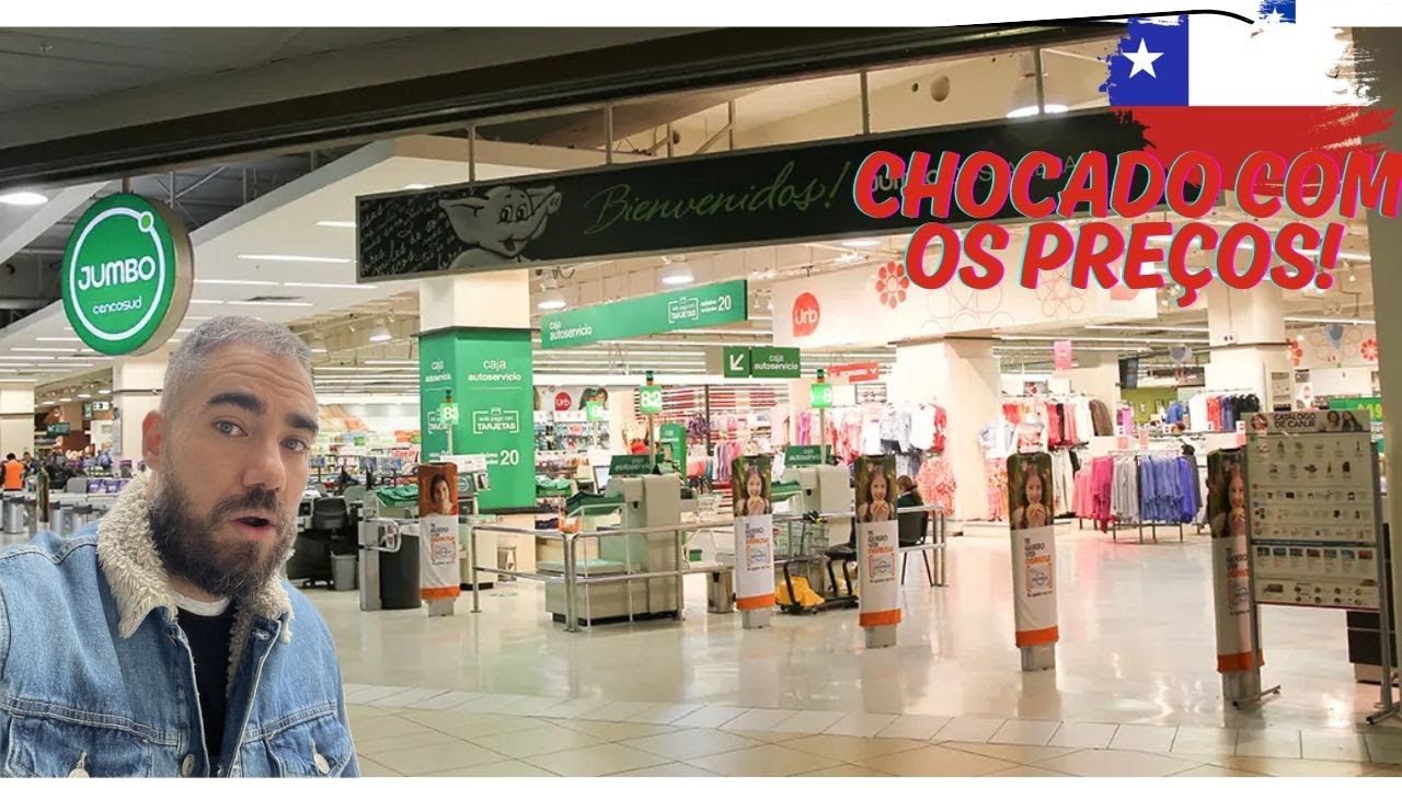 SUPERMERCADO no CHILE - não foi tão caro quanto imaginava!
