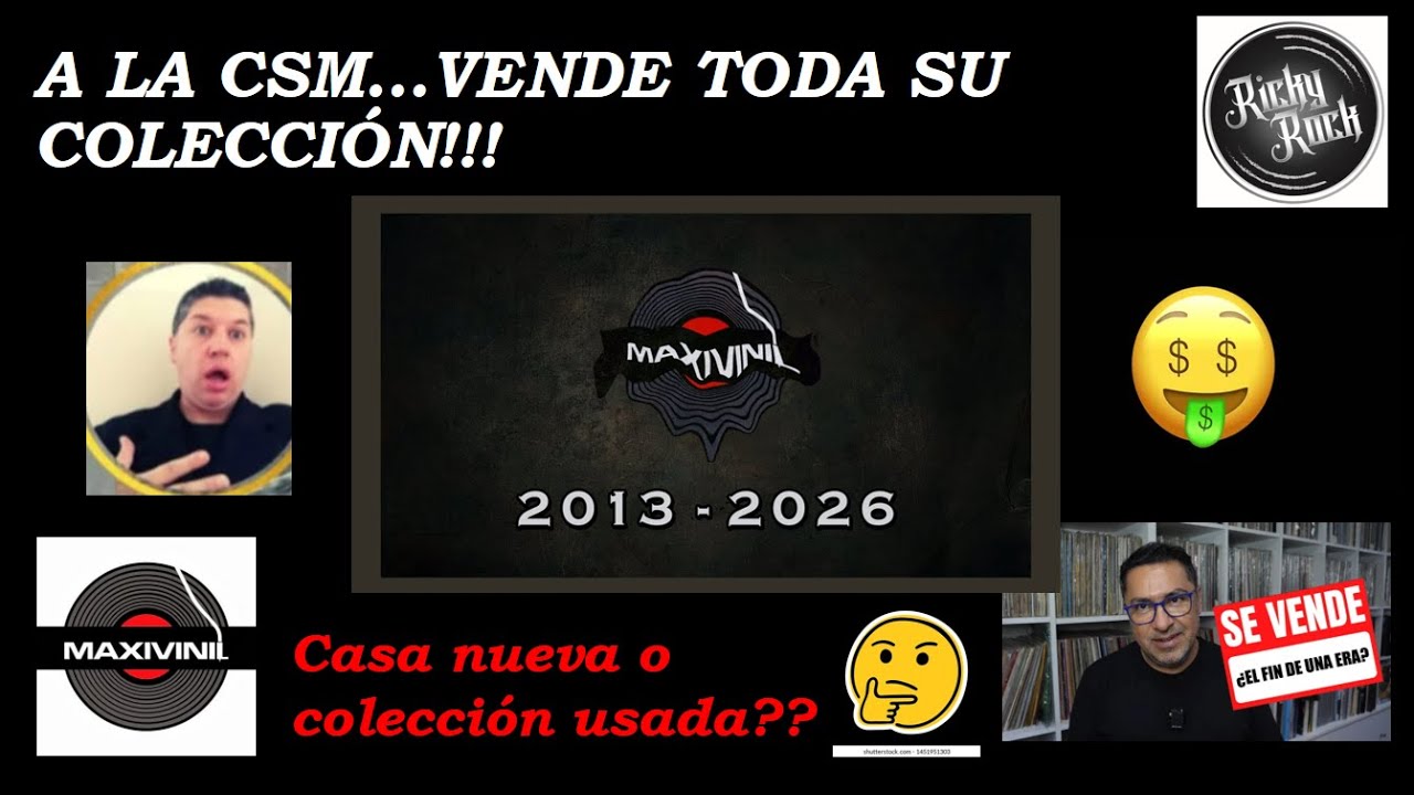 YOUTUBERS DE HABLA HISPANA REACCIONAN AL FIN DE MAXIVINIL Y A LA VENTA DE TODA SU COLECCIÓN!!!