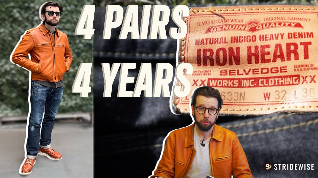 4-PAIR IRON HEART JEANS REVIEW (Updated) The toughest raw denim?