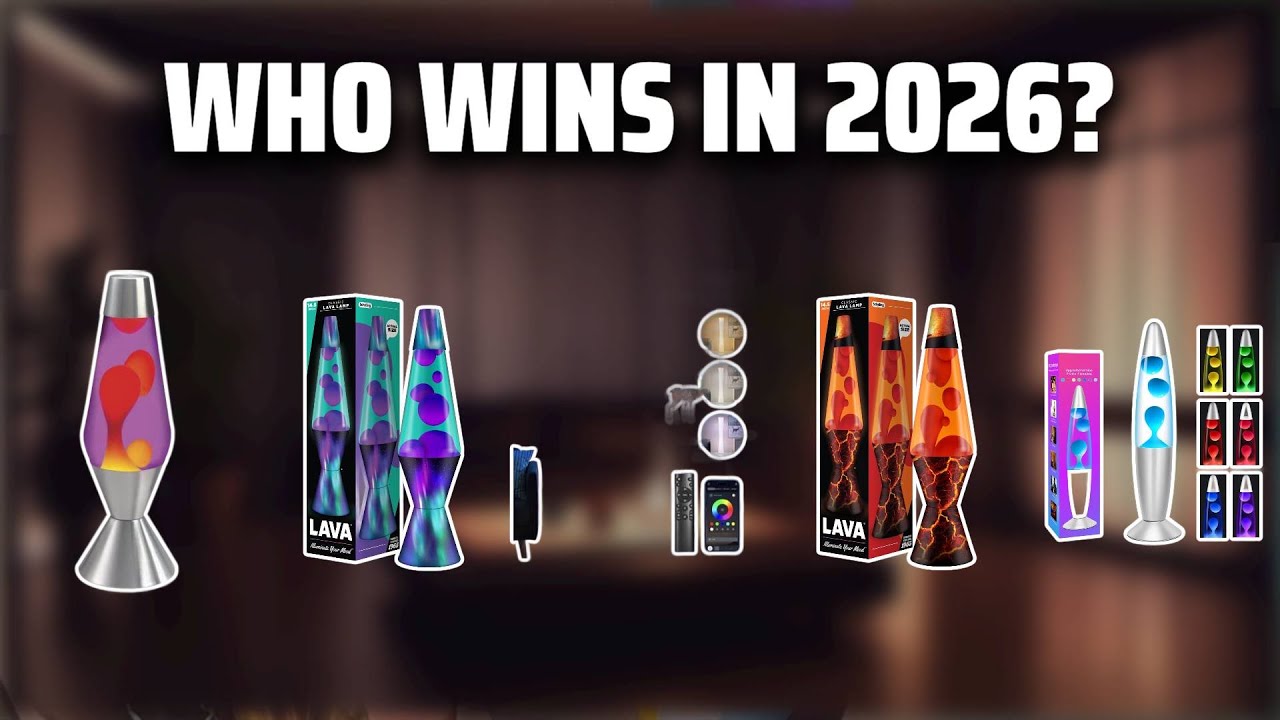 The Top 5 Best Large Lava Lamps in 2026 - Must Watch Before Buying!