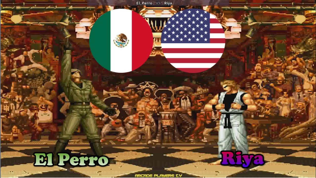 The King of Fighters 94 ➤ El Perro (Mexico) vs Riya (Usa) kof94