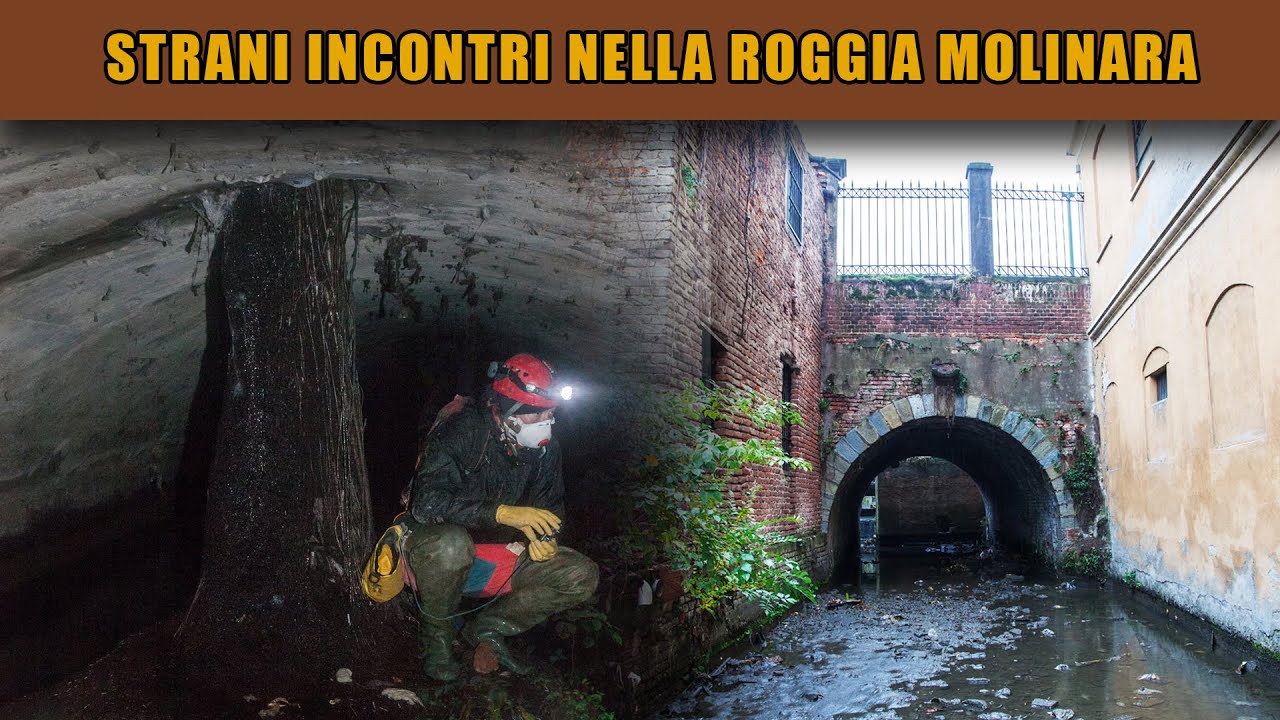 Esplorazione della Roggia Molinara di Vercelli