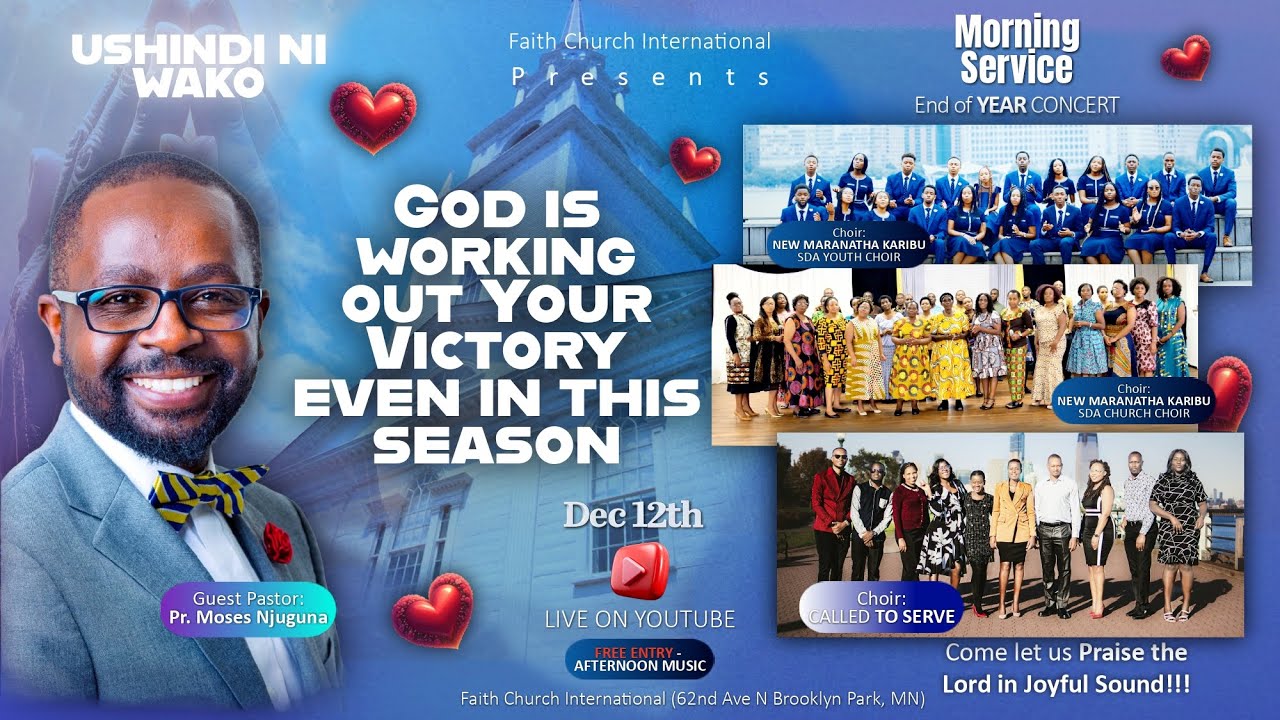 USHINDI NI WAKO - SABBATH WORSHIP (LIVE) || 12/13/25