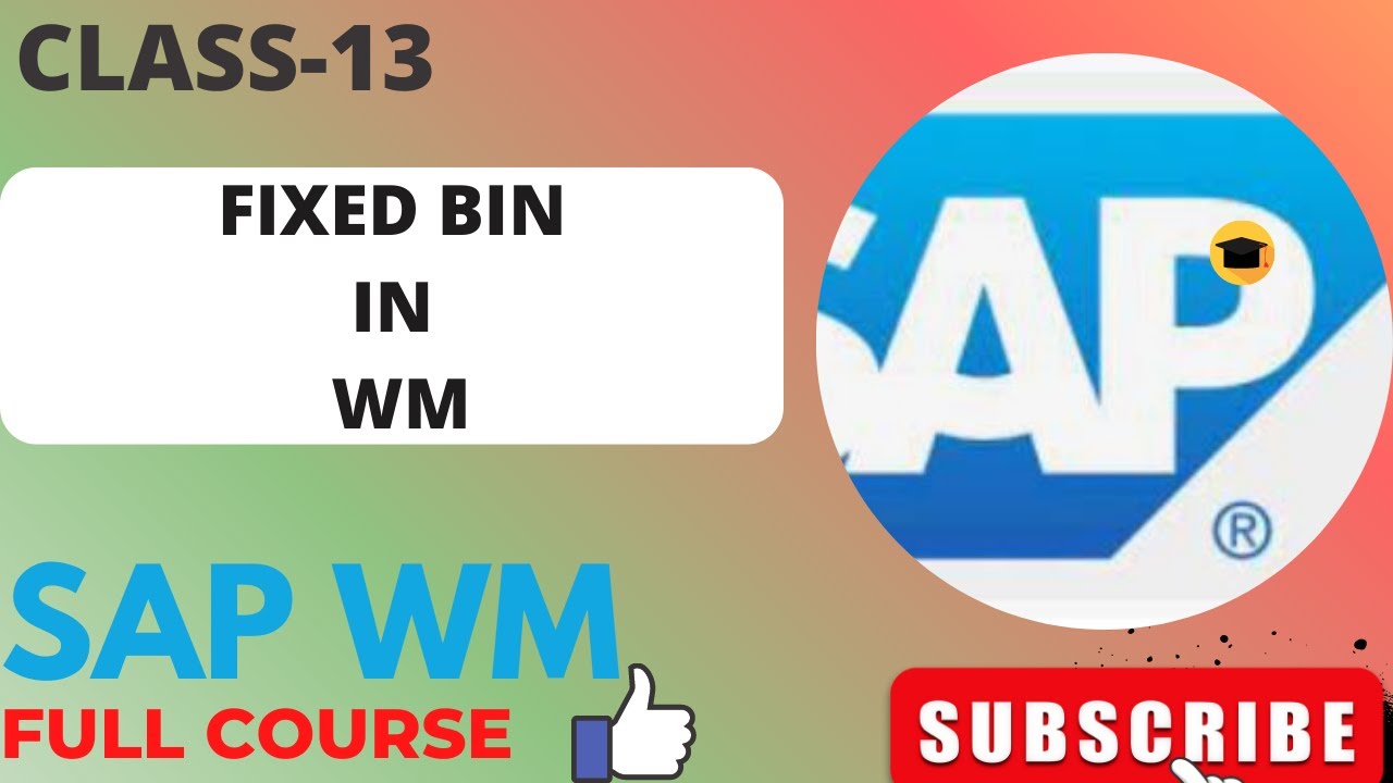 FIXED BIN STORAGE TYPE IN SAP WM||IMG SETTINGS||FIXED BIN REMOVAL AND PUTAWAY PROCESS||MATERIAL CONF