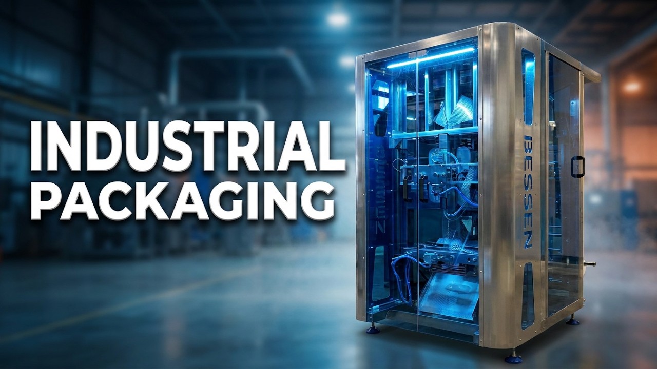 Bessen Industrial VFFS Packaging Machine in Action