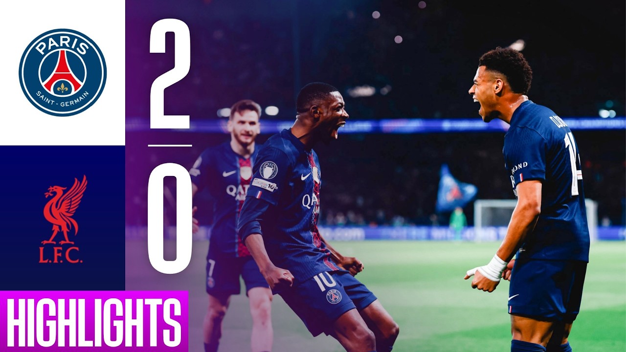 PSG 2-0 Liverpool : Le r&eacute;sum&eacute; de la victoire !