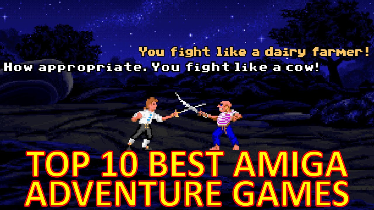 Top 10 Amiga Point'n'click Adventure Games