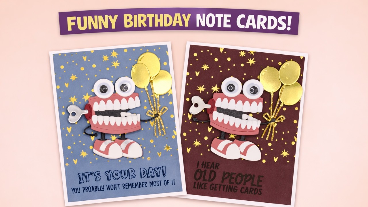 Funny Birthday Note Cards!