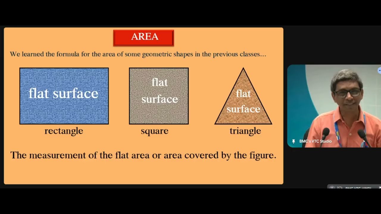 STD VII/ SUB MATHS /TOPIC 12 PERIMETER AND AREA- PART2/ BY AJAYKUMAR MAURYA