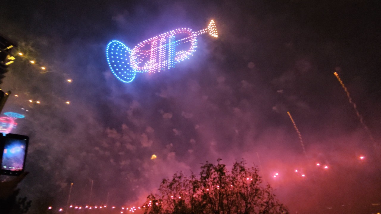 Vatromet i dron show Beograd na vodi 2025/2026 (4K)