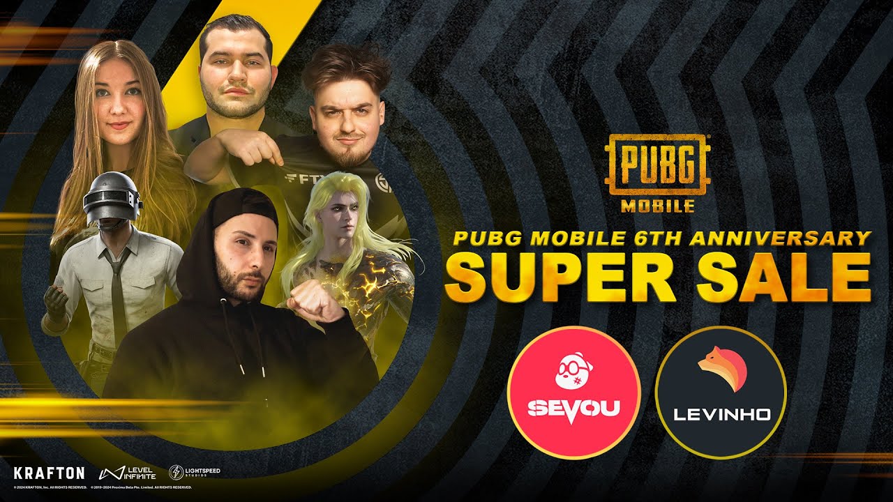 LIVE 🔴 PUBG MOBILE 6th Anniversary Super Sale Event