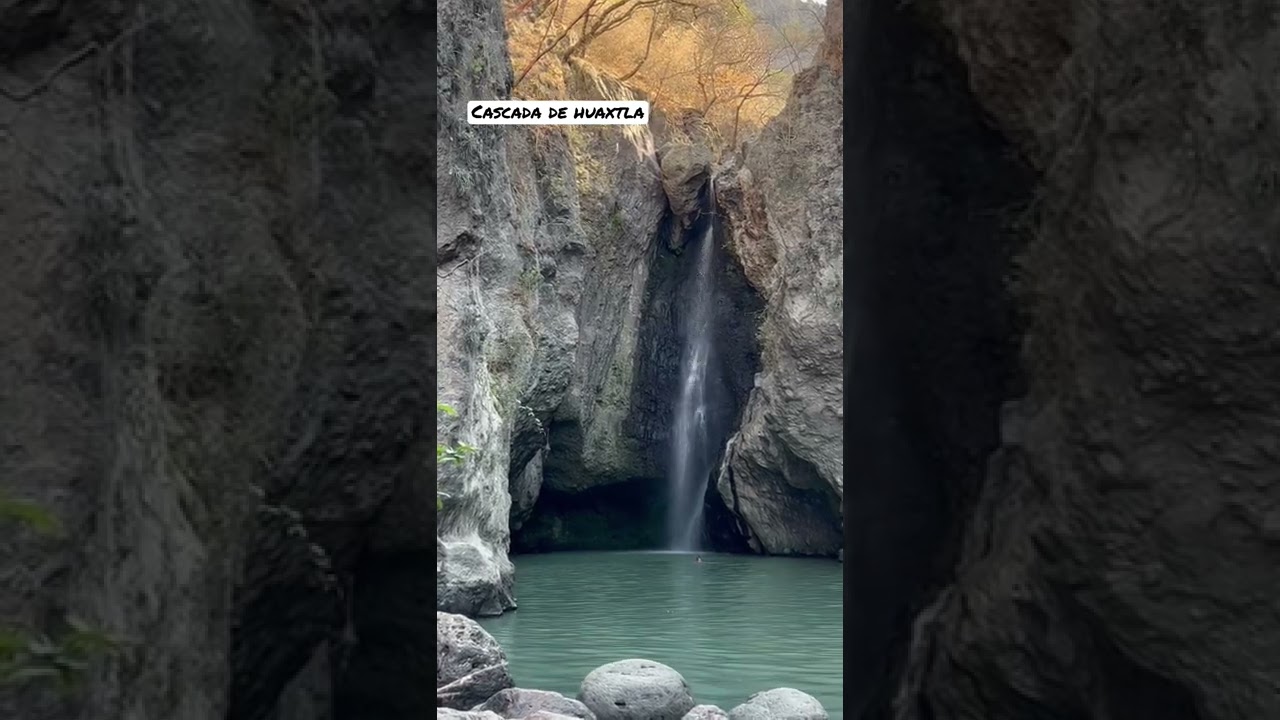 Cascada de huaxtla jalisco #mtb #dedosviajeros #cascadas