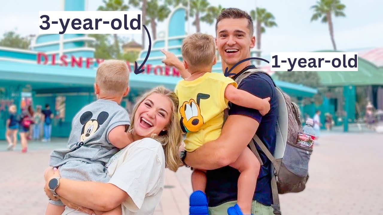 Celebrating our son's 3rd birthday in Disneyland