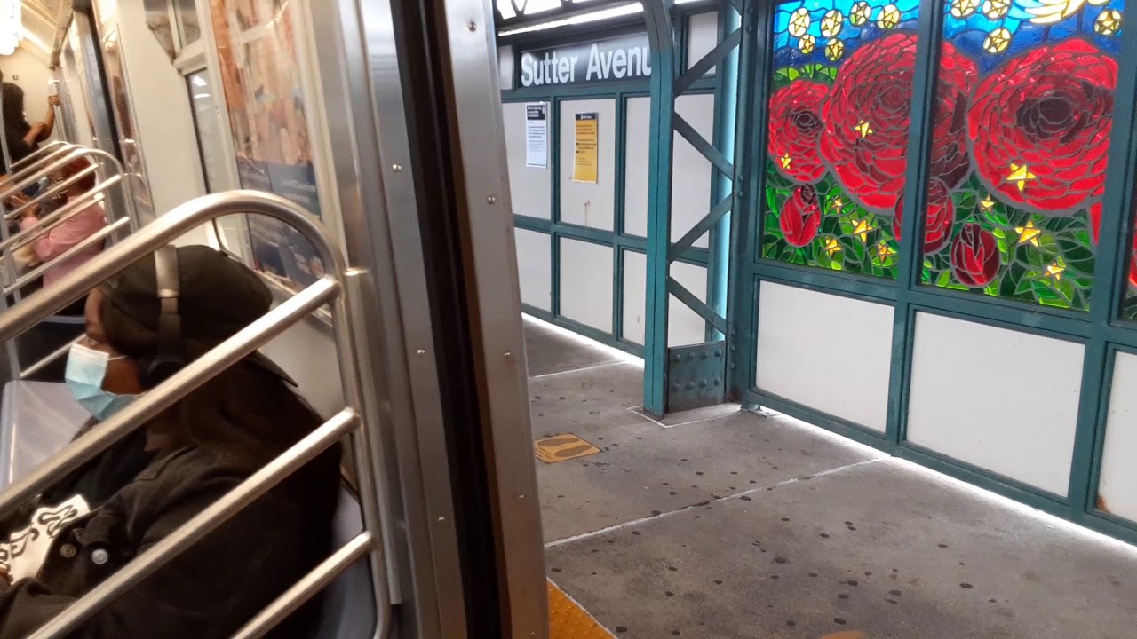 L train ride from Broadway Junction to Livonia Avenue