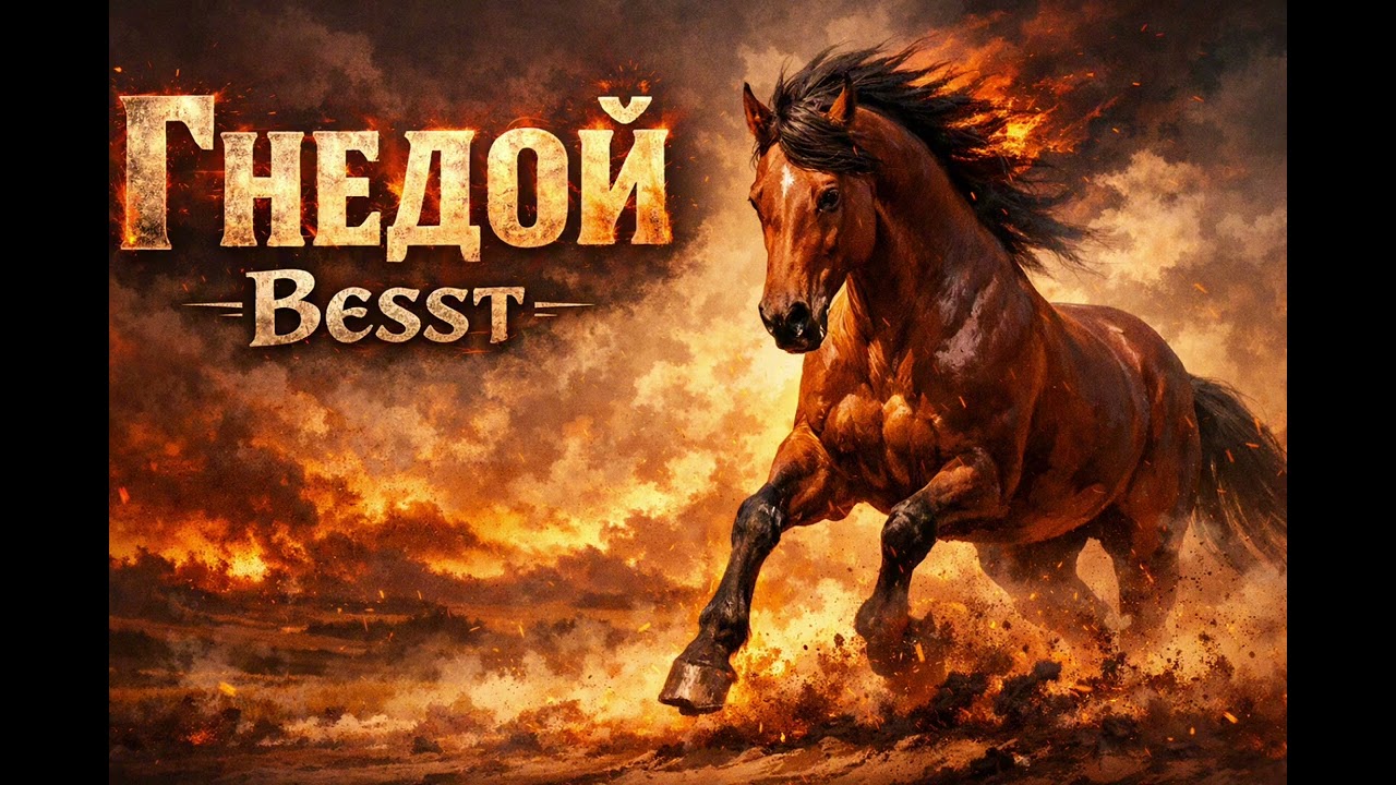 Гнедой — Besst #авторскаяпесня  #русскаямузыка  #гнедой #конь #лошади 