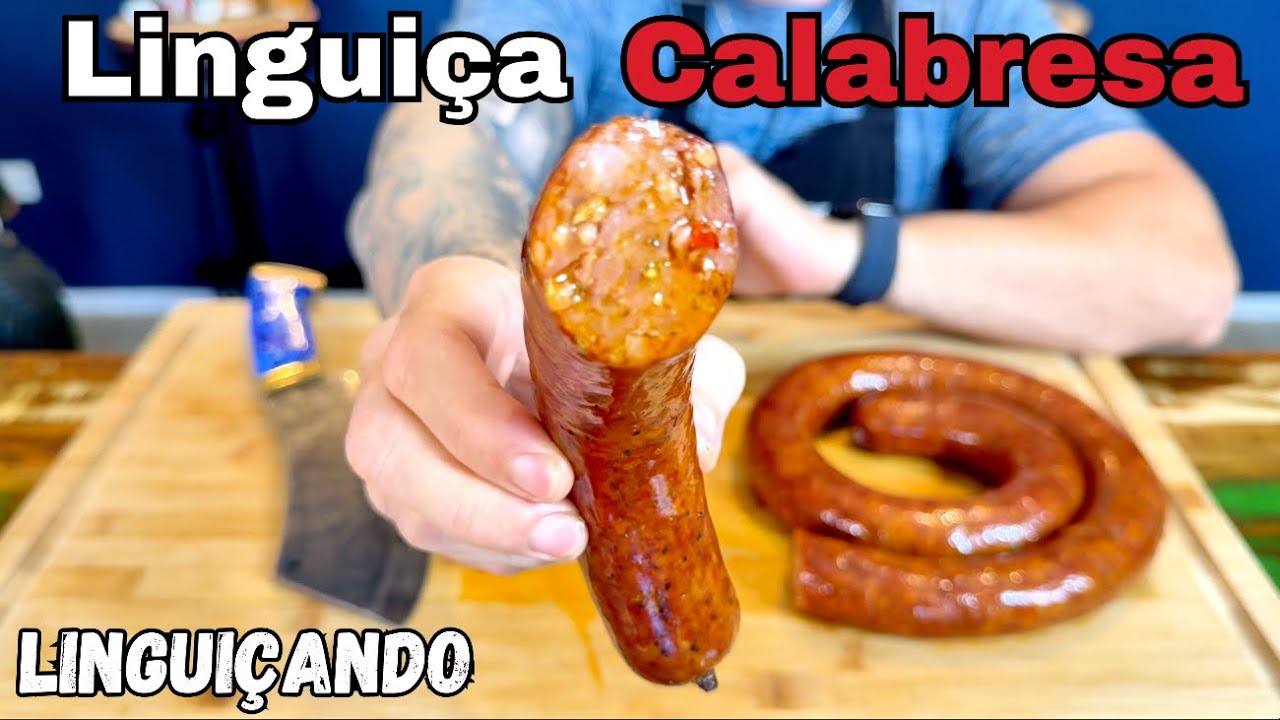 A Melhor Linguiça Calabresa Artesanal e Defumada que Você já Viu!