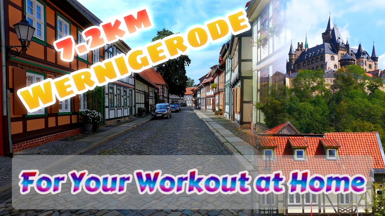 Workout at Home in Wernigerode - The Colourful Town in the Harz - Treadmill, Walking Pad, Elliptical