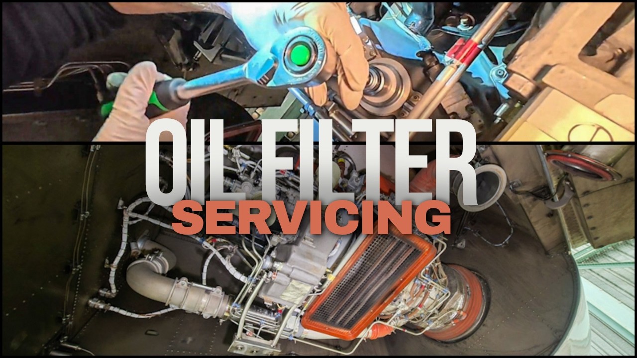 How to replace oil filter on APU of Airbus A320