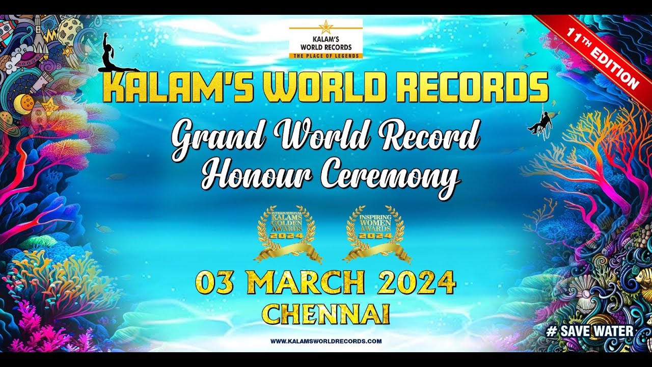 Kalams World Records Grand Honour Ceremony 11th Edition