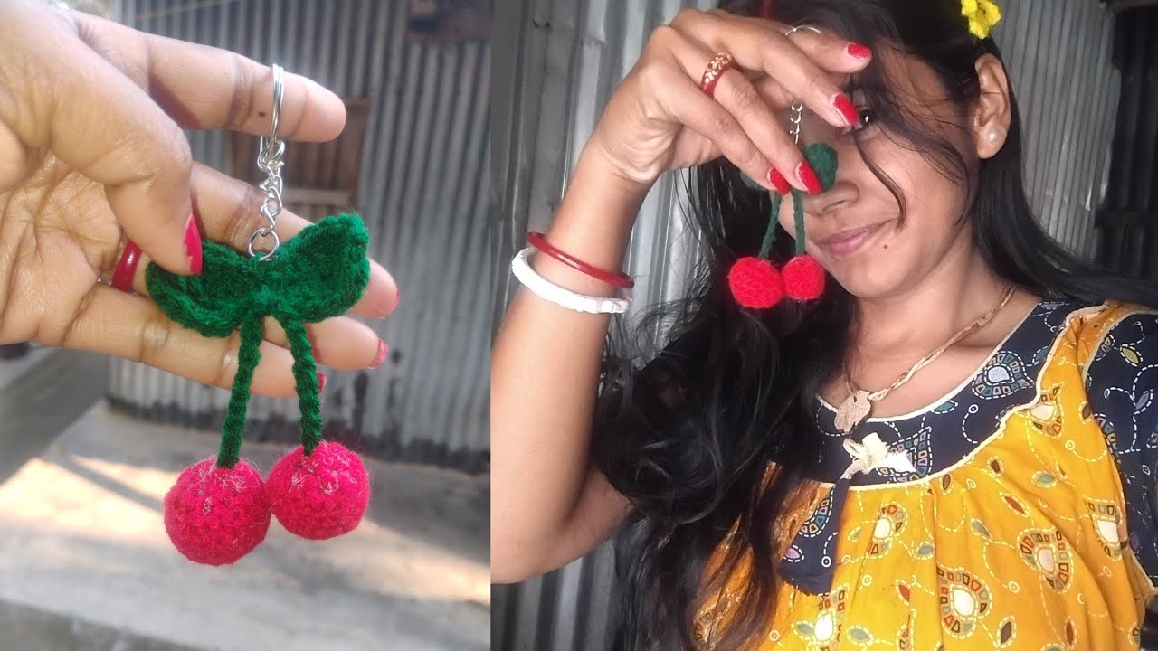 চেরী কিচেন!.. ফুল টিউটোরিয়াল ভিডিও 😱#embroidery #fashion #crochet #handbroidery 