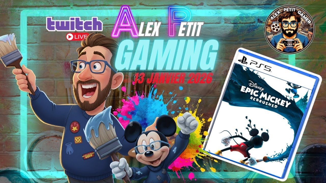 🟡 ALEX PETIT GAMING : EPIC MICKEY REBRUSHED (PS5)