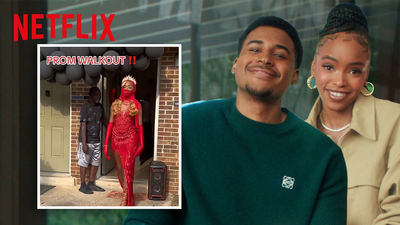 Lovie Simone & Michael Cooper Jr. React to Black Prom Entrances | FOREVER | Netflix