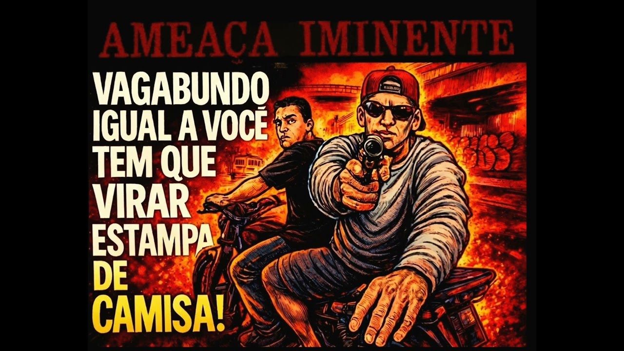 Ameaça Iminente - Estampa de camisa! #underground #hardcore #musicaindependente 