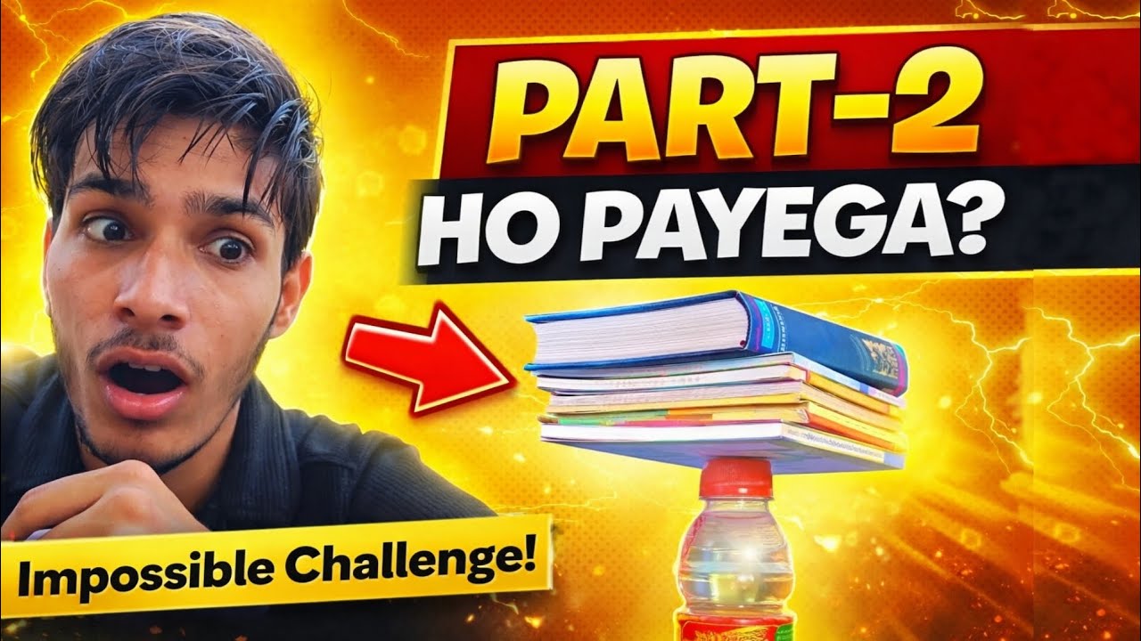 Book on Bottle Challenge – Part 2😮|| @sibbuPandeyvlogs
