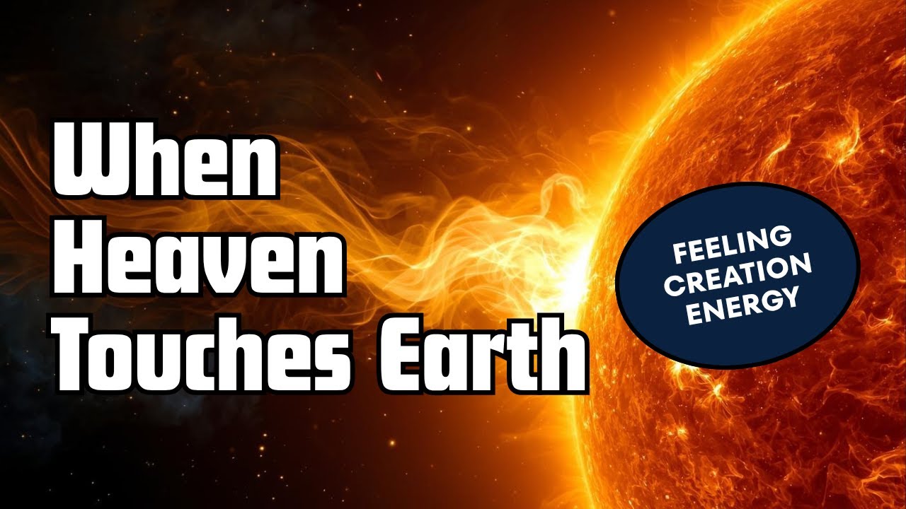 When Heaven Touches Earth 🌞 Feeling God’s Energy Through Solar Storms & Schumann Resonance