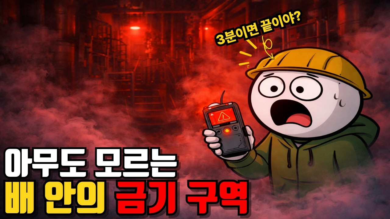 배 안에는 선원도 못 들어가는 구역이 있습니다