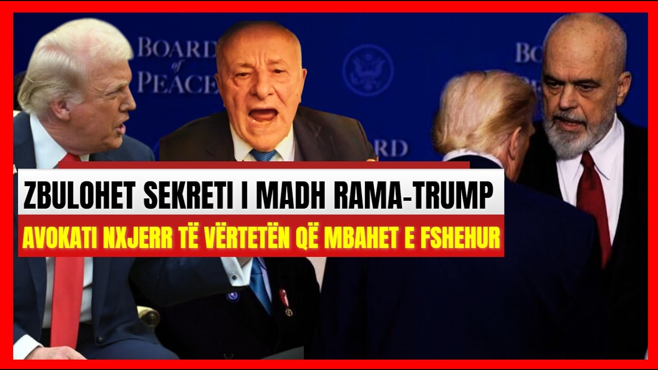 Edi Ramës i del sekreti i madh me Trumpin- Trondit Zaçe Islami, tregon atë që po mbahet e fshehur